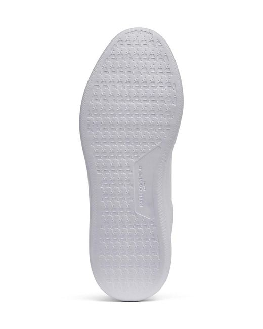 Karl Lagerfeld Multicolor Logo Leather Low-Top Sneakers for men