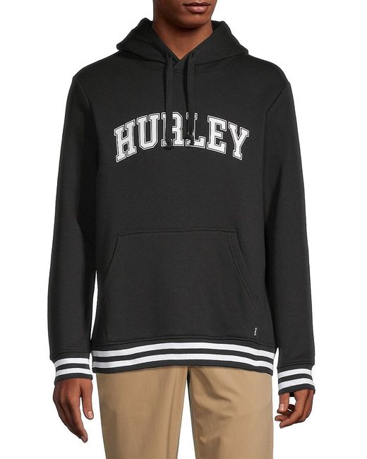 Varsity hot sale striped hoodie