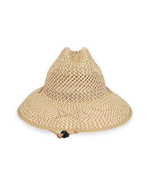 San Diego Hat Natural Woven Paper Fedora Hat
