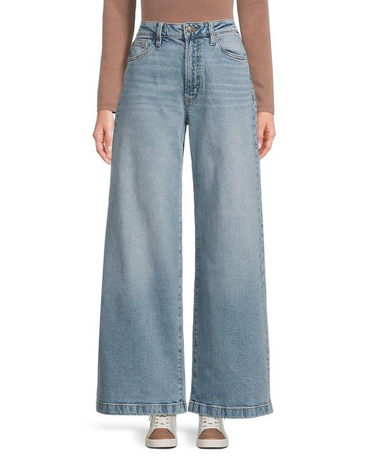 Hudson Blue Jolene Wide-Leg Denim Jeans