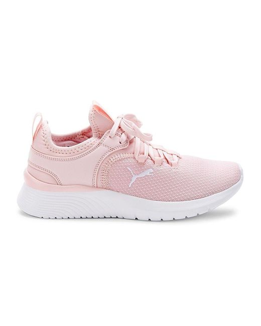 PUMA Starla Logo Low Top Sneakers in Pink | Lyst