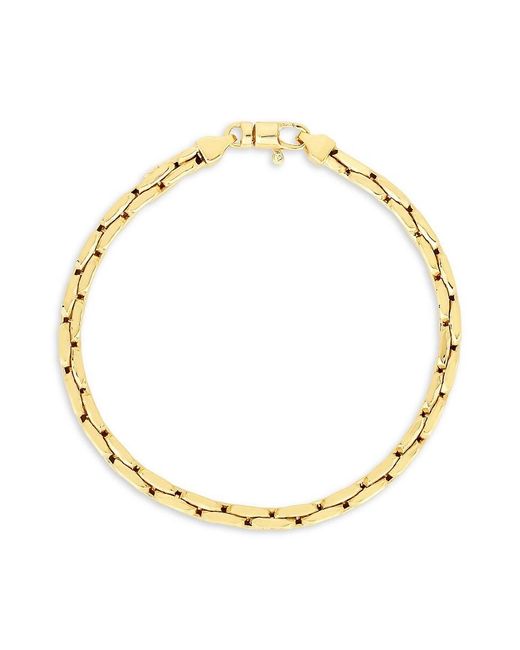 Saks Fifth Avenue 14k Yellow Gold Vicenza Link Bracelet in Metallic Lyst