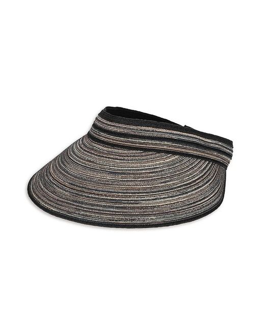 San Diego Hat Gray Metallic Visor