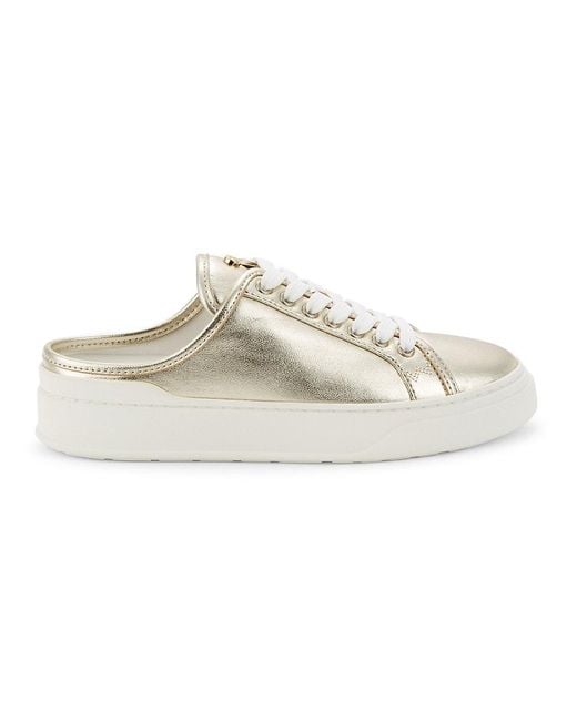 Stuart weitzman hotsell gold sneakers