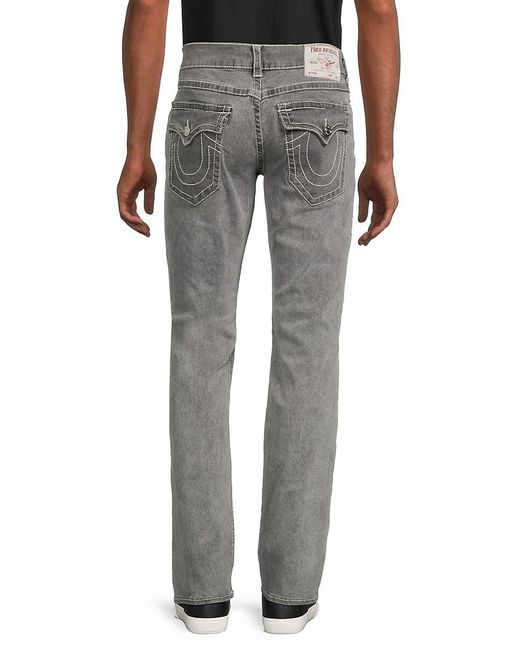 True Religion Ricky High Rise Relaxed Fit Jeans in Grey for Men | Lyst UK