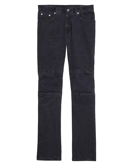 Helmut Lang Black Moto Worker Jeans for men