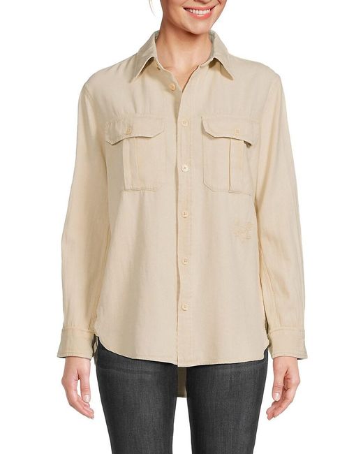 Zadig & Voltaire Natural Twill Shirt