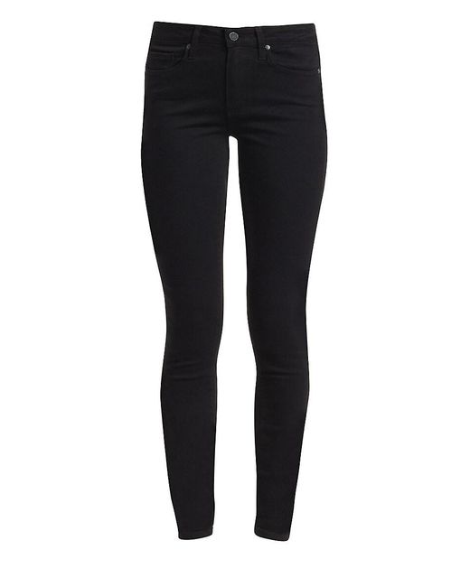 PAIGE Black Hoxton High-Rise Ultra Skinny Jeans