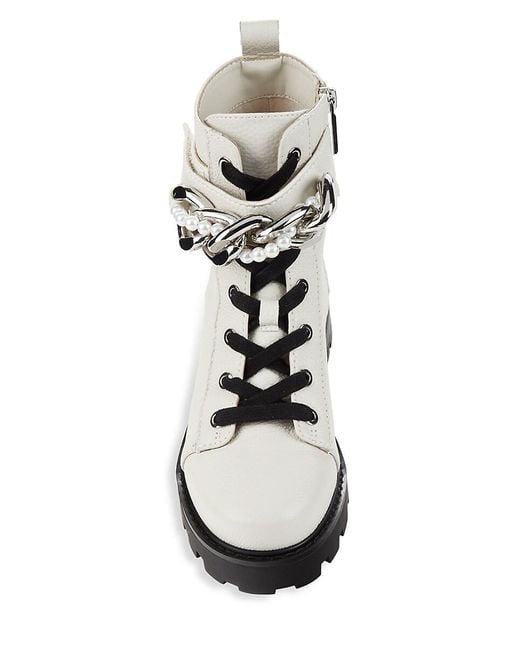 White ankle cheap boots sale