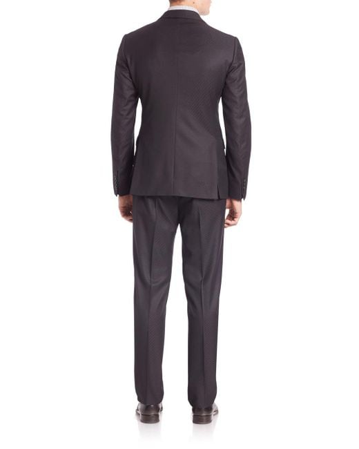 Giorgio armani best sale black suit