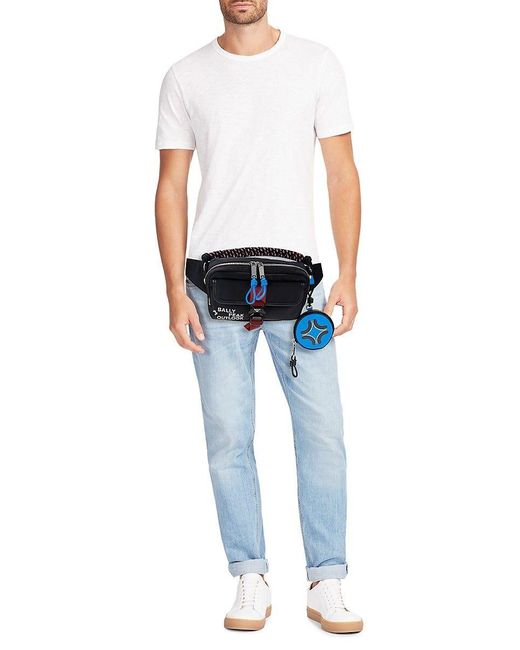 Bally Peak Outlook Belt Bag in Blue for Men Lyst