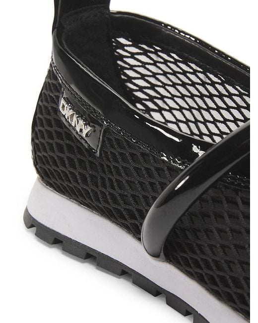 DKNY Black Dalhart Knit Ballet Flats