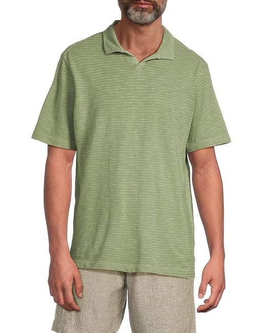 Tommy Bahama Green Adriatic Cotton Polo Shirt for men
