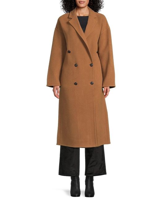 Rag & Bone Brown Thea Italian Splittable Coat