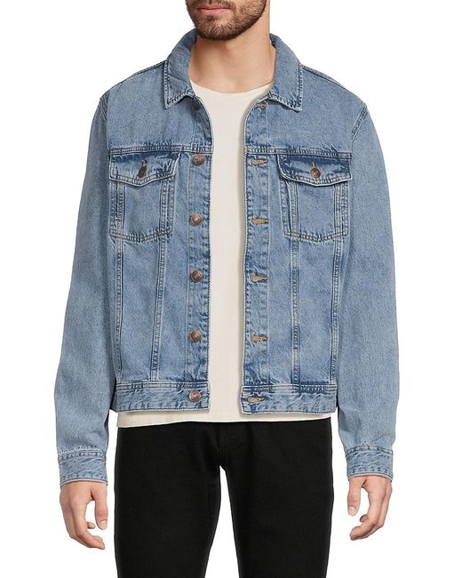 Buffalo David Bitton Blue Joe Classic Denim Jacket for men