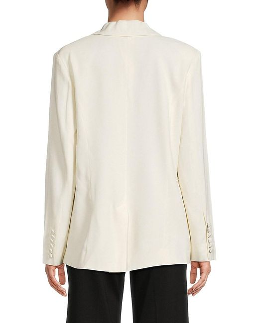 Third Form White Day Dreamer Solid Blazer