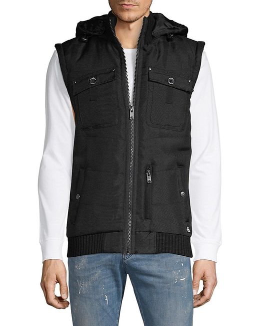 American Stitch Black Textured Full-zip Jacket for men
