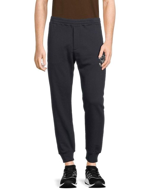 Alexander McQueen Black 'Logo Joggers for men