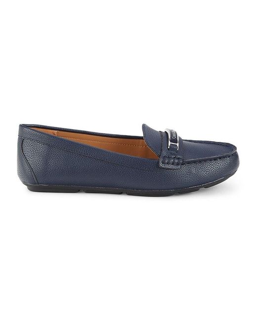 apotheek Alfabetische volgorde Duidelijk maken Calvin Klein Kclevonne Leather Loafers in Blue | Lyst