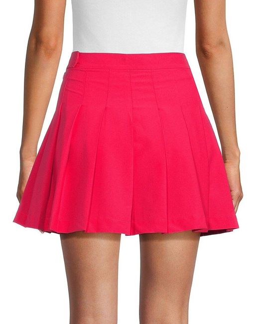 J.Lindeberg Adina Pleated Tennis Skirt in Black Lyst