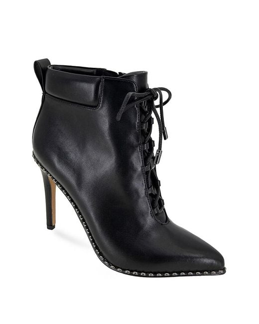 BCBGeneration Hinna Point Toe Stiletto Booties in Black Lyst UK