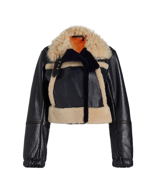 Helmut lang shop shearling jacket