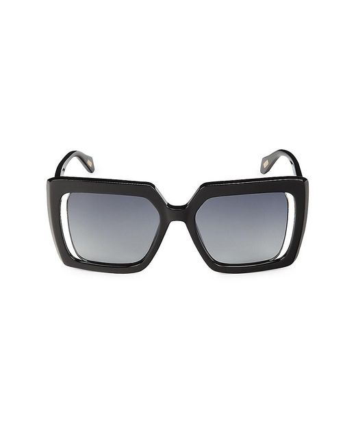 Just Cavalli Black 53mm Square Sunglasses