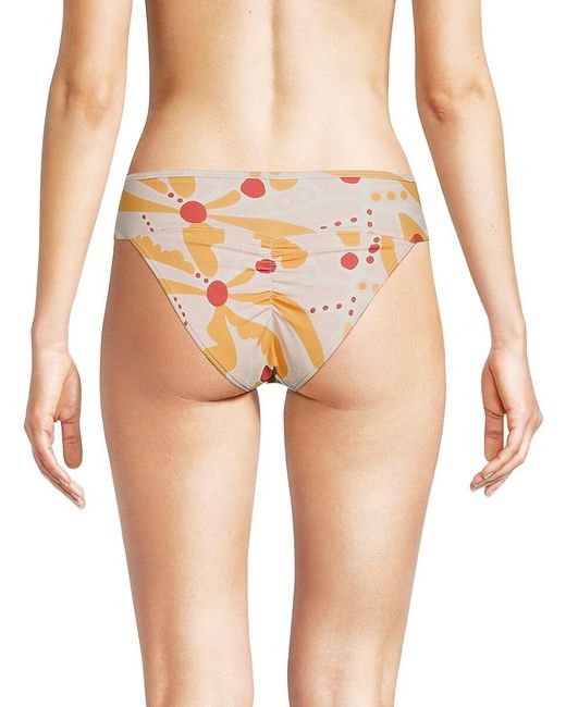 Montce Multicolor Palmas Print Bikini Bottom