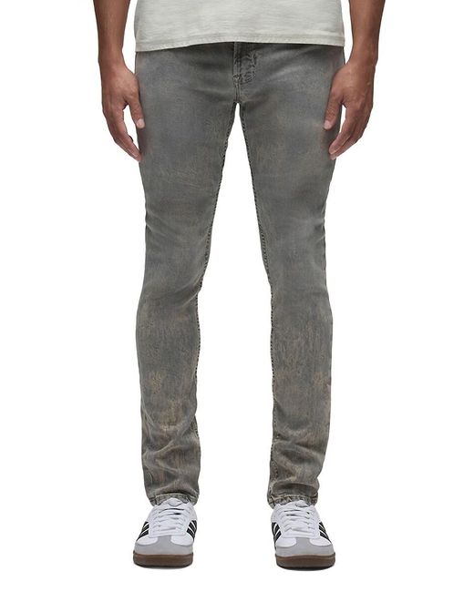 Hudson Gray Zack Skinny Overdyed Jeans for men
