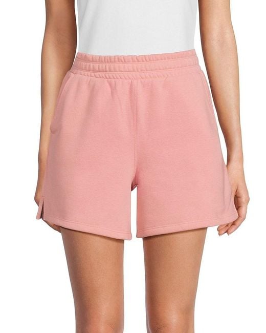 Calvin Klein Pink Cotton-Blend Shorts