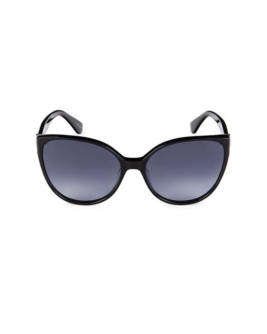Kate Spade Blue Primrose 60mm Round Sunglasses