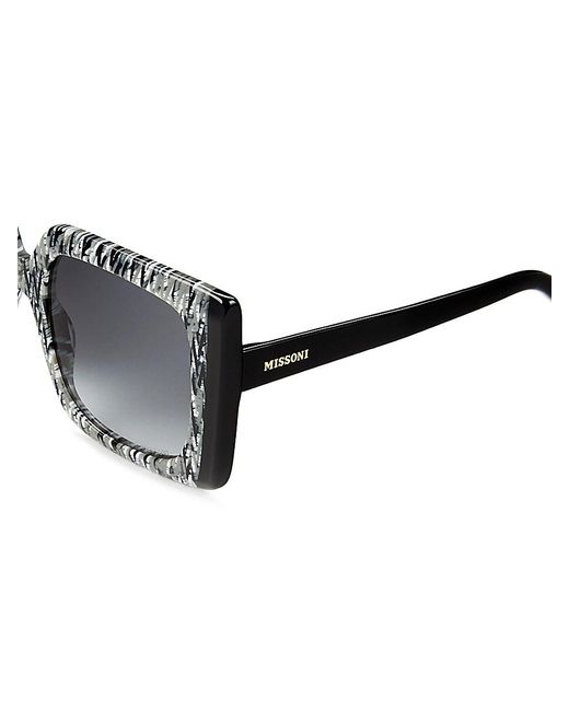 Missoni Gray Mis 0089/s 54mm Square Sunglasses