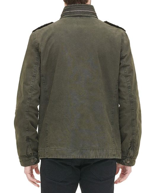 Levi's Military Field Jacket in Black for Men Lyst UK