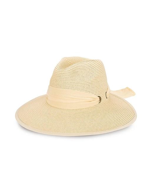 San Diego Hat Natural Tie-around Fedora Hat