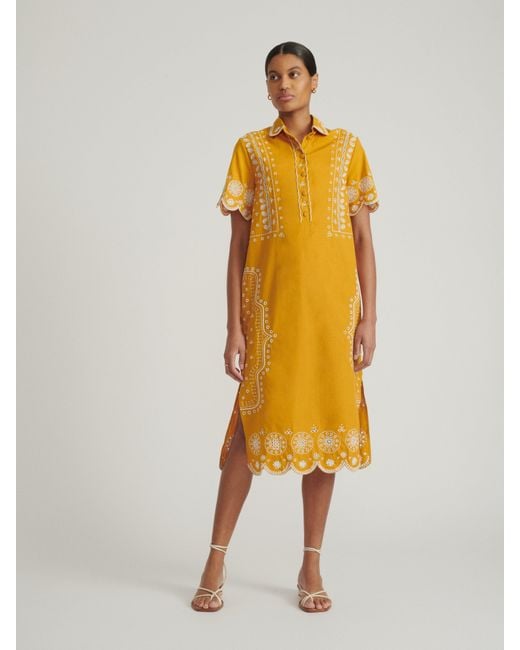 Saloni Dree Cotton Broderie-anglaise 