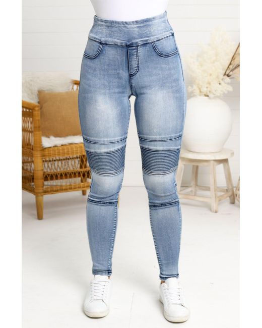 Salty Crush Jagger Jeans in Blue | Lyst