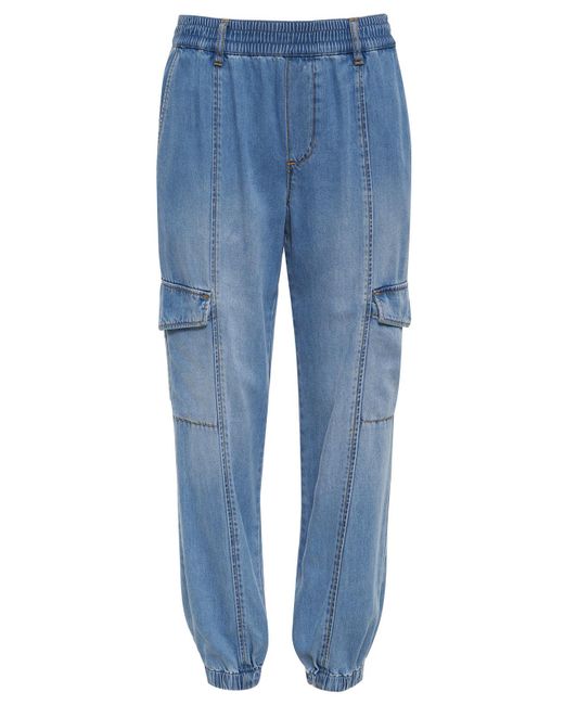 Sanctuary Blue Relaxed Rebel Standard Rise Pant Sun Drenched Inclusive Collection