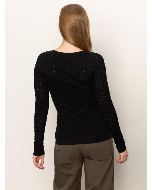 Sanctuary Fitted Raglan Cardi Black