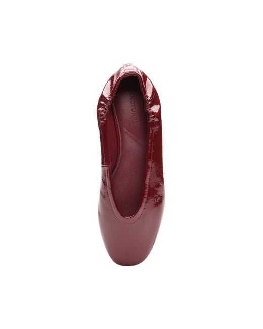 Sanctuary Red Gigi Ballet Flat Wine