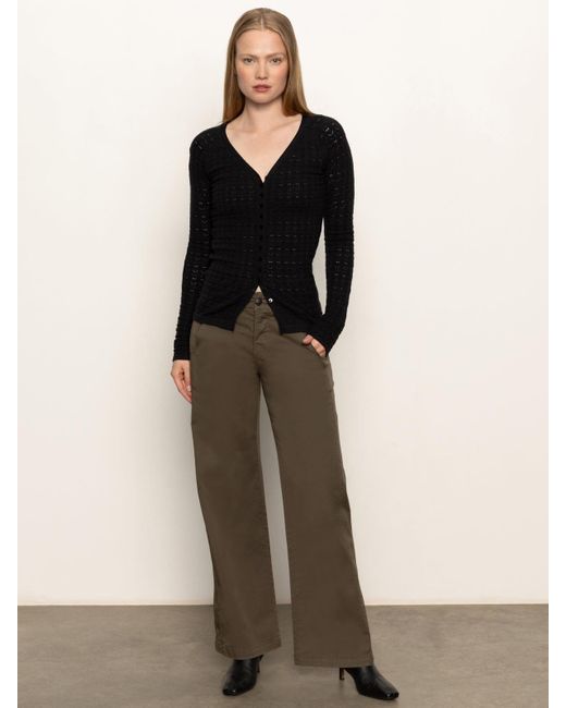 Sanctuary Fitted Raglan Cardi Black