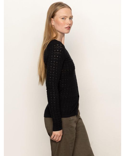 Sanctuary Fitted Raglan Cardi Black