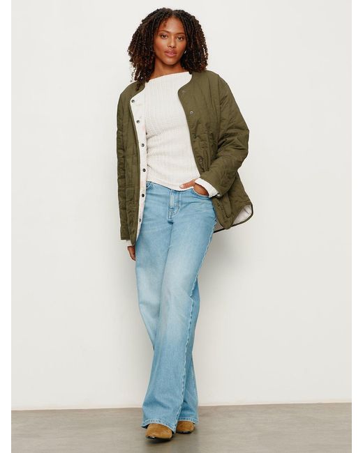 Sanctuary Green Reversible Crafted Jacket Kalamata