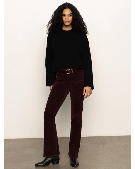 Sanctuary Forever Wool Cashmere Popover Black