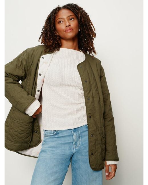 Sanctuary Green Reversible Crafted Jacket Kalamata