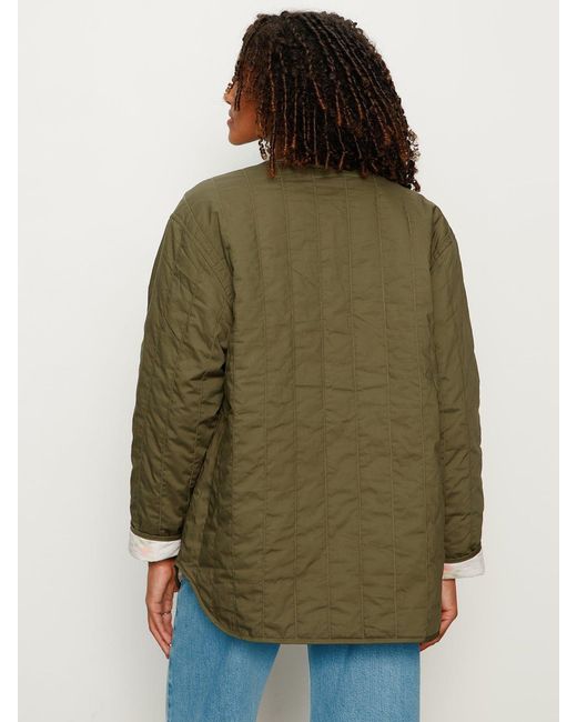 Sanctuary Green Reversible Crafted Jacket Kalamata