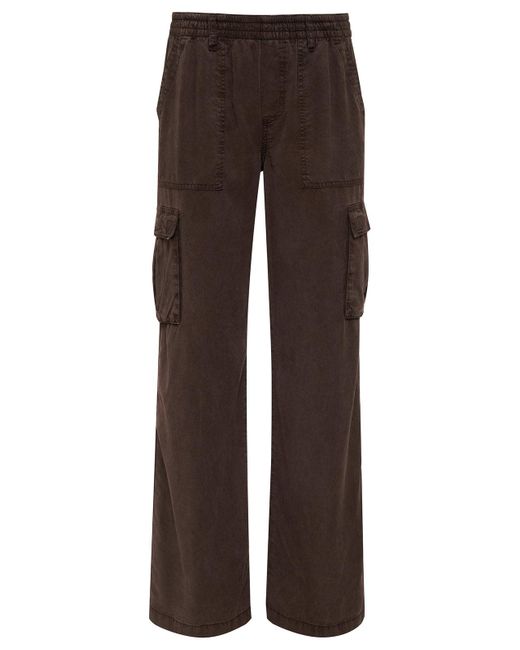 Sanctuary Brown Relaxed Reissue Cargo Standard Rise Pant Mud Bath Inclusive Collection