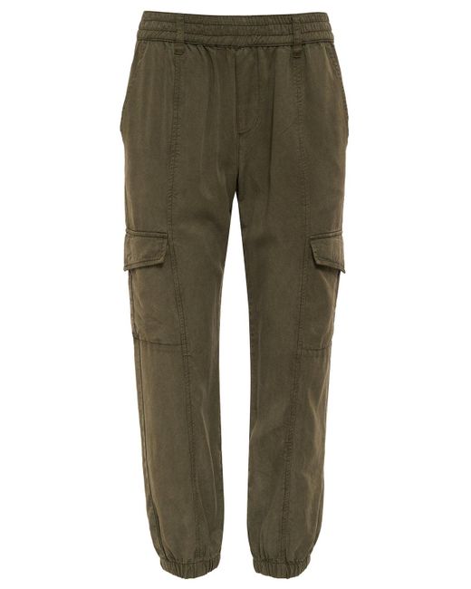 Sanctuary Green Relaxed Rebel Standard Rise Pant Burnt Olive
