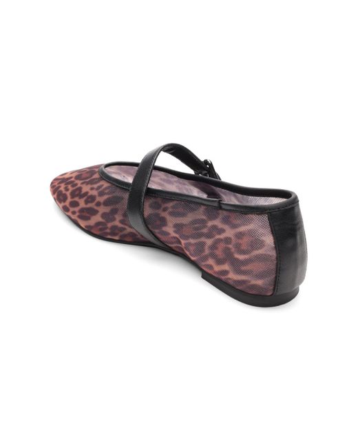 Sanctuary Multicolor Gia Maryjane Ballet Flat Tan/black