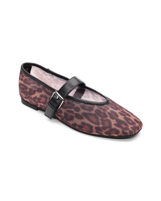 Sanctuary Multicolor Gia Maryjane Ballet Flat Tan/black