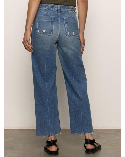 Sanctuary Denim Blue Soleil 90's Straight High Rise Jeans Medium